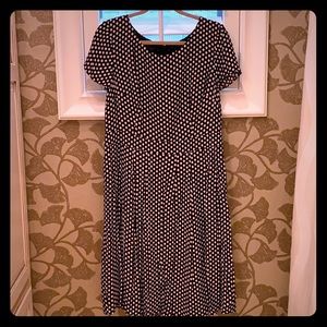 Talbots geometric print dress
